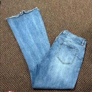 Chic Light Blue Women's Flare Jeans